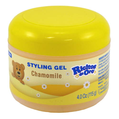 Ricitos De Oro Baby Styling Gel Chamomile 4 Ounce Jar (Pack of 2)