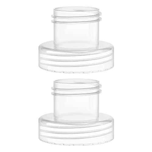 Maymom Conversion Kit Compatible with Medela Sonata, Freestyle Flex, Pump in Style MaxFlow Pro Pro+ Connector and Compatible with Lansinoh, MAM, Pigeon Bottles; 2pc