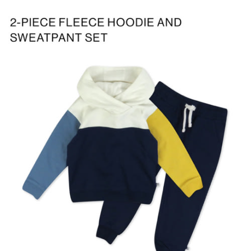 2-Piece Fleece Hoodie and Sweatpant Set | Honest Baby Clothing