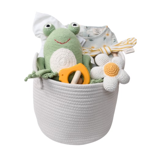 Organic  Baby Gift Basket - Daisy Chain