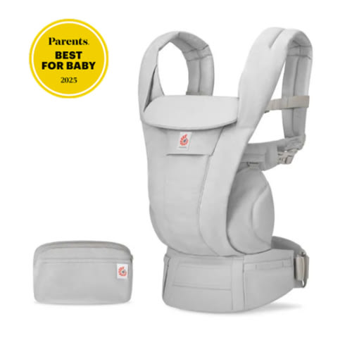 Omni Deluxe Baby Carrier Ergobaby. Cotton Pearl Grey.
