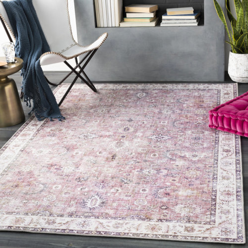Kelly Clarkson Home Milan Oriental Garnet/Mauve Area Rug & Reviews | Wayfair