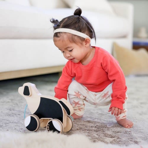 The Pull Pup | Wooden Pull Toy for Toddlers | Lovevery