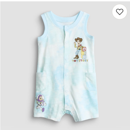 Baby Boy Jumping Beans® Tank Snap Up Toy Story Romper