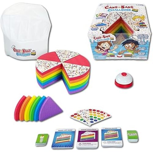 EggMazing Cake-N-Bake Challenge - Color Matching Game, Kids 4+, 2-6 Players