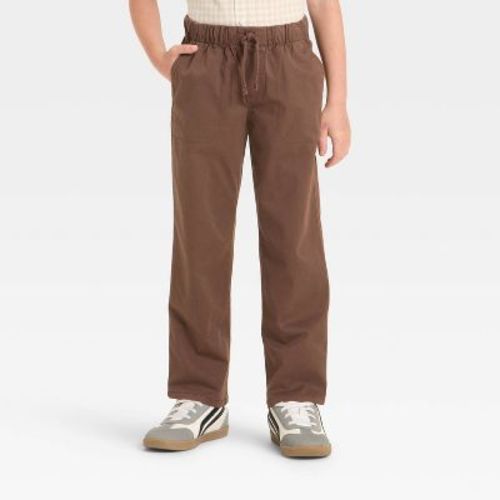 Boys' Straight Fit Woven Pull-On Pants - Cat & Jack™