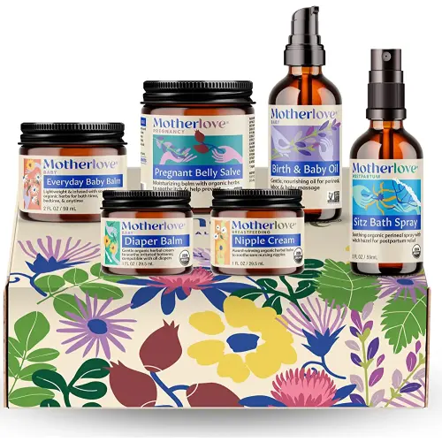 Motherlove Bump to Baby Box—Baby Shower Gift for Expecting Moms from Maternity to Postpartum