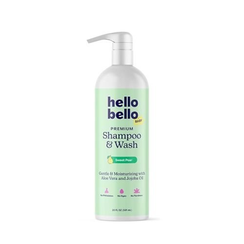 Hello Bello Baby Shampoo & Body Wash, Gentle Sweet Pear Scent, 20oz
