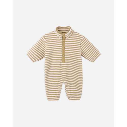 Fuzzy Winter Jumpsuit || Toffee Stripe – Rylee + Cru