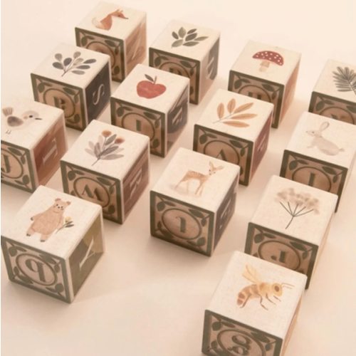 Watercolor ABC Blocks