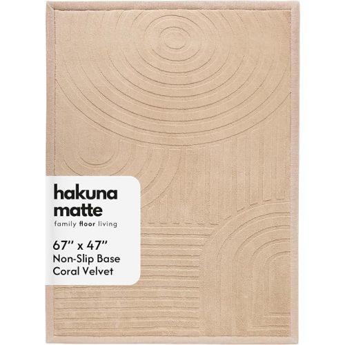 Hakuna Matte CloudRise Baby Play Mat for Floor 47" x 67" Arches