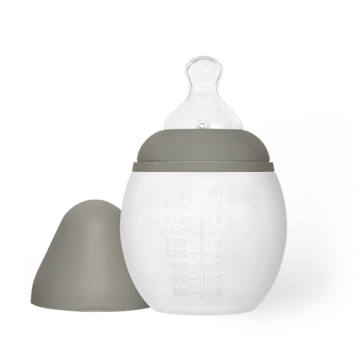 Anti-colic baby bottle 8 oz | Khaki 0m+