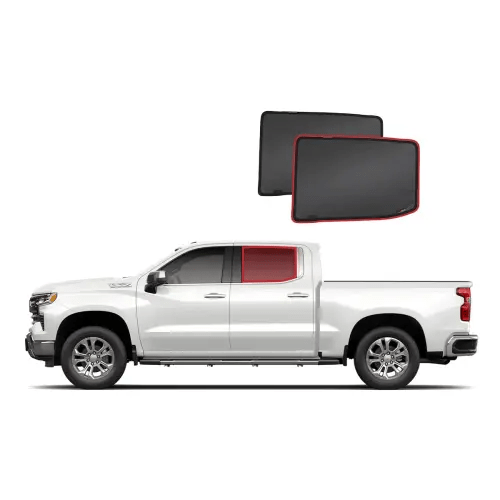 Chevrolet Silverado 4th Gen | GMC Sierra Crew Cab 5th Gen Rear Door Window Sun Shades (2019-Present)*