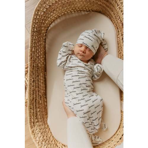 Jesus Loves Me Bamboo Gown & Matching Beanie – OUR HOUSE ABOVE