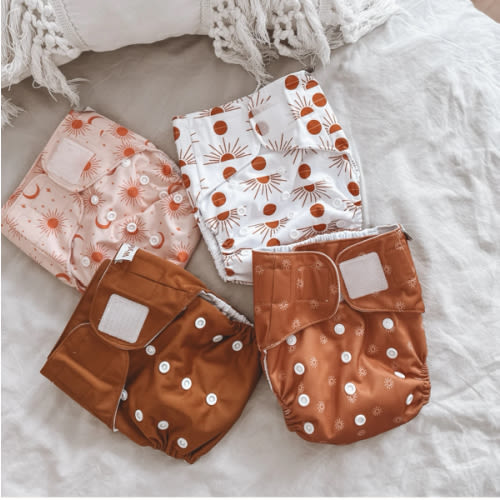 Reusable Cloth Diaper/Nappy | Pack of 4