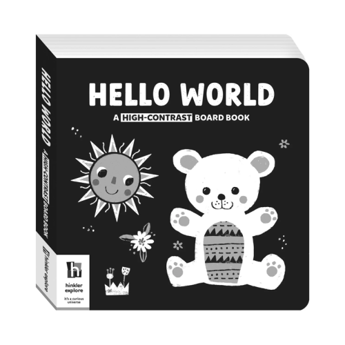 Hello World: A High-Contrast Board Book