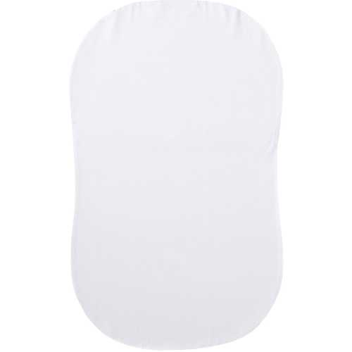 HALO Bassinest Fitted Sheet, Organic - White