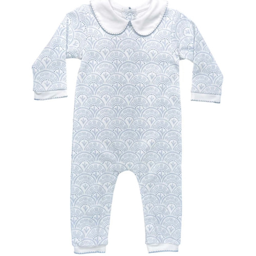 Boys Footless Playsuit with Peter Pan Collar – Heyward House