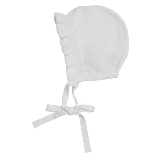 Ruffle Knit Bonnet I Feltman Brothers