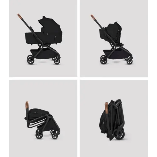 Nia Travel Stroller & Bassinet Bundle - Silver Cross