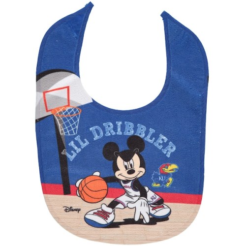 Kansas Jayhawks WinCraft Disney Mickey All Pro Baby Bib