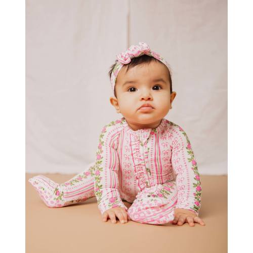 Bowquet of Roses Convertible Ruffle Romper