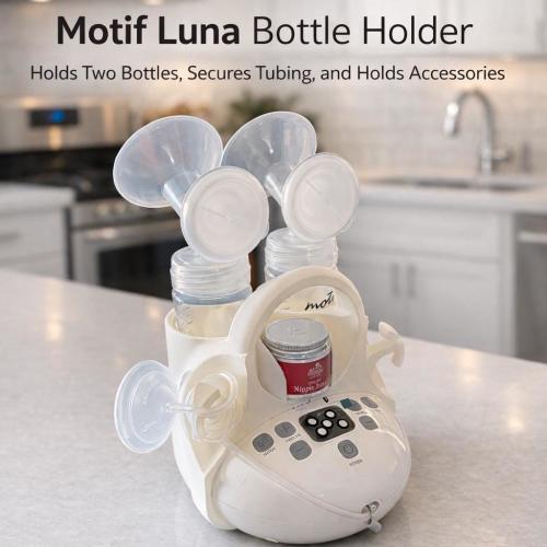 Bottle Holder for the Motif Luna breast Pump - Organize Your Space and Simplify Your Pumping Journey - Perfect Fit
