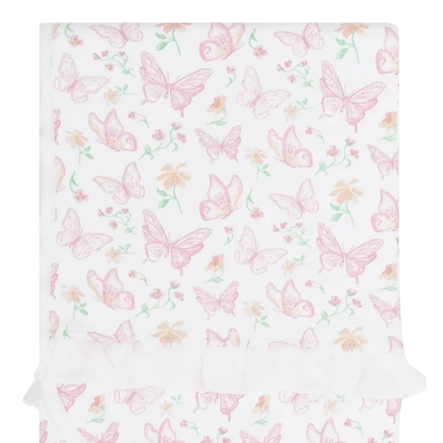 Nellapima Butterflies Print Blanket