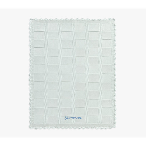 Cotton Knit Patchwork Organic Baby Blanket