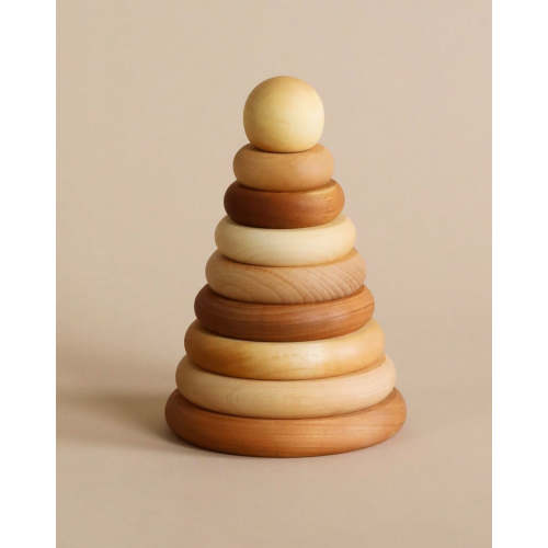 Natural Wooden Stacker - Odin Parker