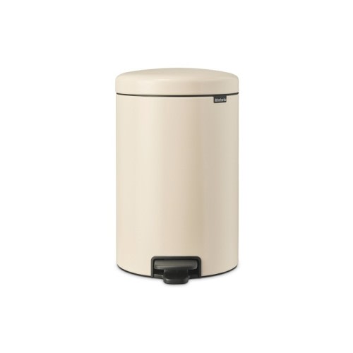 Beige Brabantia newIcon Step On Trash Can, 5.3 Gallon