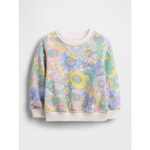 Baby & Toddler VintageSoft Terry Floral Sweatshirt