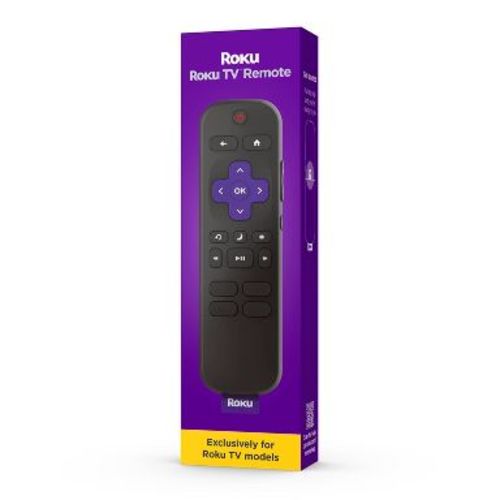 Roku Remote - TV Replacement Remote Compatible with Roku TV Models ONLY: Infrared Home Theater Accessory