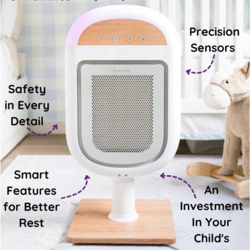 Sereniby Medical-Grade Nursery Purifier with SafeFlow™ Technology
