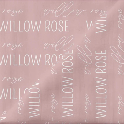 Personalized Baby Name Swaddle Blanket