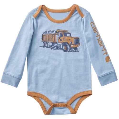 Boys' Long Sleeve Dump Truck Bodysuit (Baby) | Carhartt