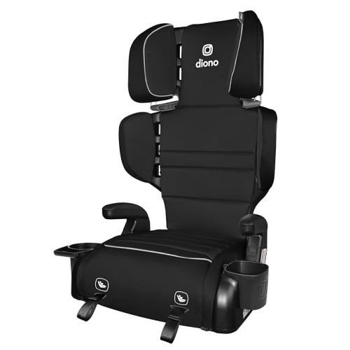 Diono Connect3 RXT 2-in-1 High Back Booster, Slim for Savannah - Black Storm