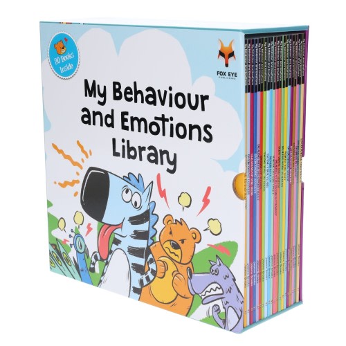My Behaviour & Emotions Library 20 Books Box Set - Ages 3+ - By Jasmine Brooke