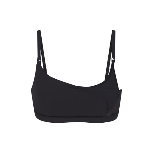 Skims Maternity Pumping Scoop Bralette | Onyx, Large