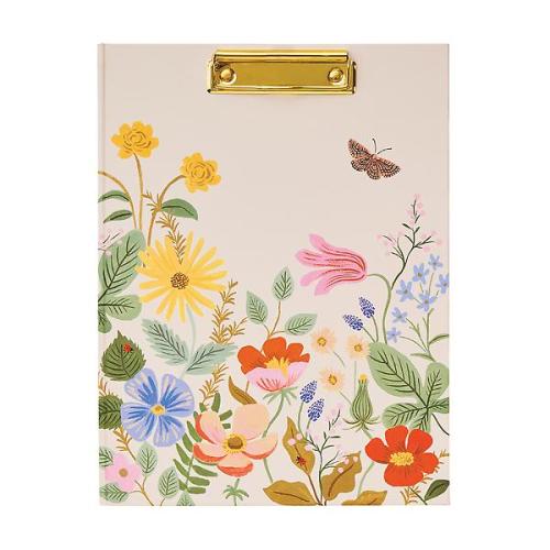 Rifle Paper Co. Strawberry Fields Tapestry Clipfolio