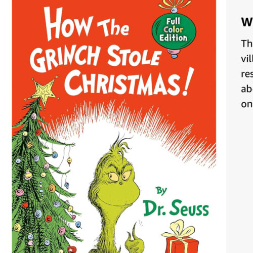 How the Grinch Stole Christmas! Full Color Edition (Classic Seuss)