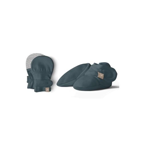 Stay-On Mitts and Boots Bundle Midnight, 0-3 Months