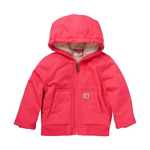 Carhartt Girls' Canvas Active Hooded Insulated Jacket at Tractor Supply Co