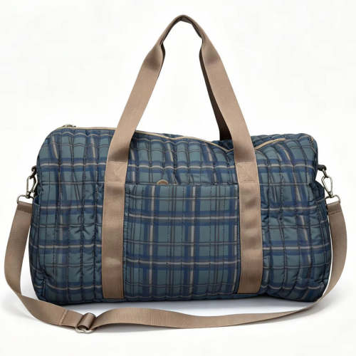 Cabin Cozy Quilted Duffle Bag