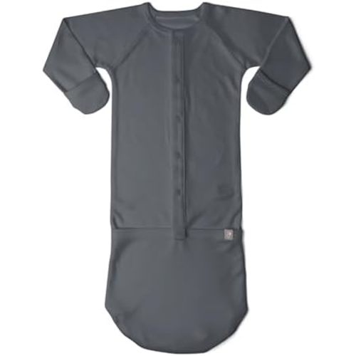 goumikids Viscose Made from Bamboo Organic Cotton Convertible Baby Gown
