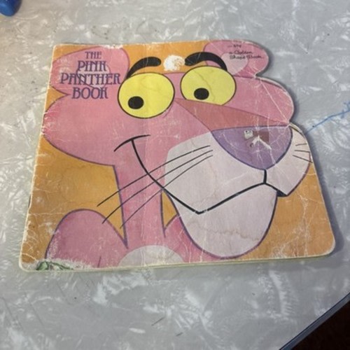 The Pink Panther Book for Kids from Golden Press 1976 Golden Shape book