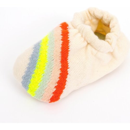 Rainbow Baby Booties - Meri Meri | Maisonette