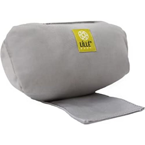 LÍLLÉbaby Ergonomic Washable Infant Pillow for Baby Carrier, Grey