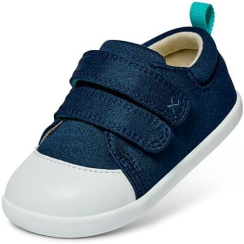 Ten Little First Walker Baby Shoes & Toddler Shoes for Boys & Girls - Lightweight, Breathable Cotton Baby Walking Shoes - Non-Slip, Wide-Feet Walking Shoes for Babies