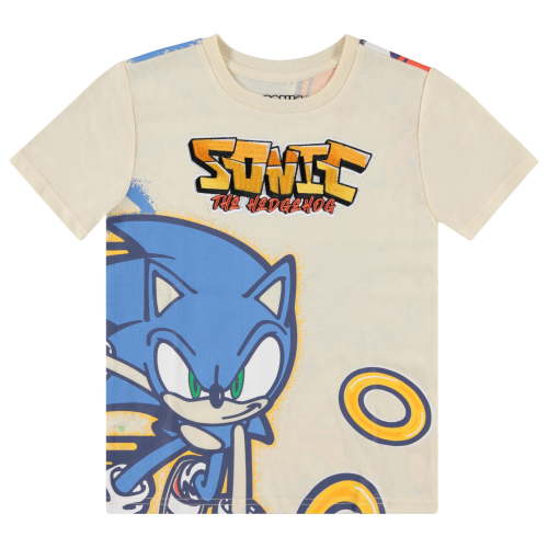 Sonic The Hedgehog Boys Short Sleeve T-Shirt - Little and Big Boy Sizes 4-20